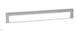 Uchwyt meblowy podłużny U 0056 160 Chrom Matowy