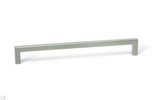 Uchwyt meblowy podłużny U 0056 160 Nikiel szczotkowany