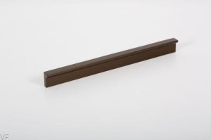 Uchwyt meblowy podłużny Angle 500 Aluminiowy brązowy