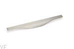 Uchwyt meblowy krawędziowy Forma 397 Aluminiowy srebrny