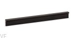 Uchwyt meblowy podłużny Angle 600 Aluminiowy Czarny Mat
