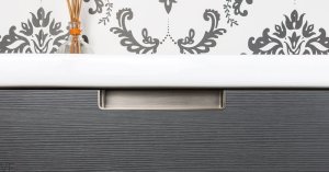 Uchwyt meblowy wpuszczany Nest 186 Nikiel Szczotkowany