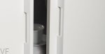 Uchwyt meblowy podłużny Peak 768 Aluminiowy Biały