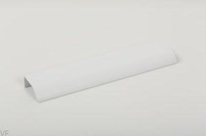 Uchwyt meblowy krawędziowy Ona 1056 Aluminiowy Biały