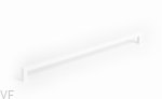 Uchwyt meblowy podłużny U 0056 320 Metalowy Biały Mat