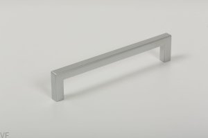 Uchwyt meblowy podłużny U 0056 128 Chrom Matowy