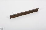Uchwyt meblowy podłużny Angle 600 Aluminiowy Metaliczny Brązowy