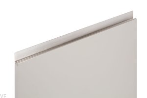 Uchwyt meblowy krawędziowy Jey 447 Aluminiowy Srebrny