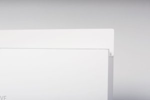 Uchwyt meblowy krawędziowy Jey 897 Aluminiowy Biały Mat