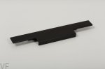Uchwyt meblowy krawędziowy Linear 197 Metalowy Czarny Mat
