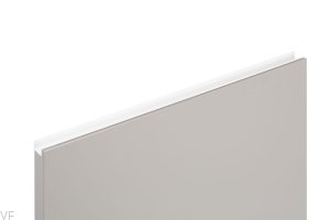 Uchwyt meblowy krawędziowy Jey2 347 Aluminiowy Biały Mat