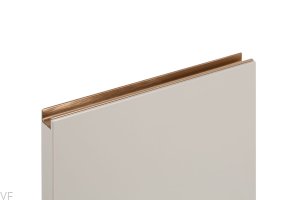 Uchwyt meblowy krawędziowy Jey2 247 Aluminiowy Złoty