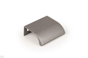 Uchwyt meblowy krawędziowy Ona 32 Aluminiowy Szary Szczotkowany Anodowany
