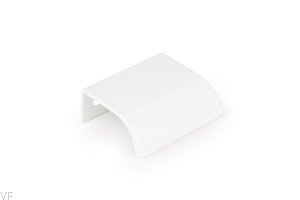 Uchwyt meblowy krawędziowy Ona 32 Aluminiowy biały