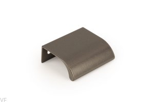Uchwyt meblowy krawędziowy Ona 32 Metaliczny Szary Anodowany