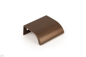 Uchwyt meblowy krawędziowy Ona 32 Aluminiowy brązowy