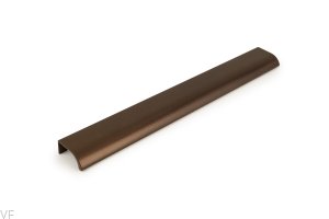 Uchwyt meblowy krawędziowy Ona 256 Aluminiowy Brązowy