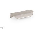 Uchwyt meblowy krawędziowy Vann 100 Srebrny Aluminiowy