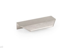 Uchwyt meblowy krawędziowy Vann 100 Srebrny Aluminiowy