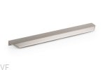 Uchwyt meblowy krawędziowy Vann 350 Srebrny Aluminiowy Szczotkowany