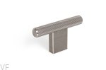 Gałka meblowa T-bar Graf Mini Srebrna