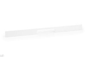 Uchwyt meblowy podłużny Peak 448 Aluminiowy Biały
