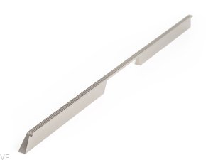 Uchwyt meblowy podłużny Rail 576 Aluminiowy Srebrny Szczotkowany