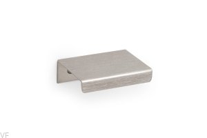 Uchwyt meblowy krawędziowy Way 32 Aluminiowy Srebrny