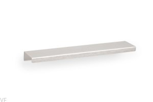 Uchwyt meblowy krawędziowy Way 128 Aluminiowy Srebrny