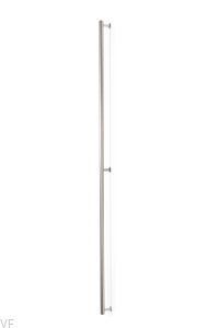 Uchwyt meblowy podłużny Rille 992 Srebrny Aluminiowy