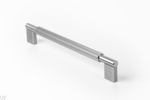 Uchwyt meblowy podłużny Arpa 192 Aluminiowy Srebrny Szczotkowany