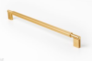 Uchwyt meblowy podłużny Arpa 320 Aluminiowy Złoty Szczotkowany