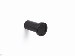 Wieszak ścienny Round Aluminiowy czarny Eco