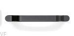 Uchwyt meblowy podłużny Belt 160 Metalowy Czarny Mat