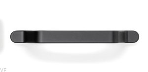 Uchwyt meblowy podłużny Belt 160 Metalowy Czarny Mat