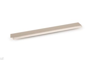 Uchwyt meblowy krawędziowy Curve 192 Aluminiowy Srebrny Szczotkowany