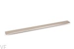 Uchwyt meblowy krawędziowy Curve 416 Aluminiowy Srebrny Szczotkowany
