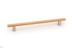 Uchwyt meblowy podłużny Ara W 224 Dębowy z Aluminium