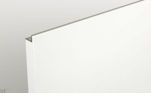 Uchwyt meblowy krawędziowy Grada 897 Aluminiowy Srebrny Szczotkowany