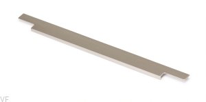 Uchwyt meblowy krawędziowy Linear 147 Aluminiowy Srebrny