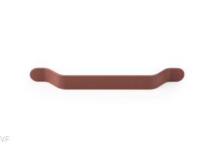 Uchwyt meblowy podłużny Belt 160 Metalowy Czerwony