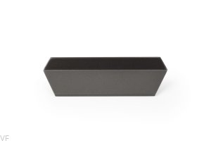 Uchwyt meblowy podłużny Plie 64 Metaliczny Szary