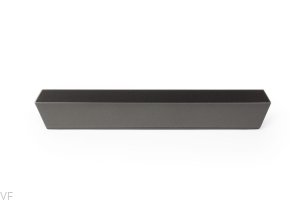 Uchwyt meblowy podłużny Plie 160 Metaliczny Szary