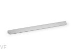 Uchwyt meblowy podłużny Flapp 1056 Aluminiowy Srebrny Szczotkowany