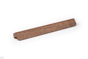 Uchwyt meblowy podłużny Flapp 160 Drewniany Orzech Włoski