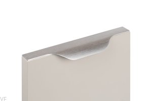 Uchwyt meblowy krawędziowy Vector 0434 247 Aluminiowy Srebrny Szczotkowany