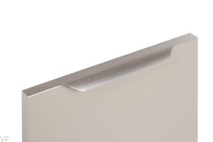 Uchwyt meblowy krawędziowy Vector 0434 297 Aluminiowy Srebrny Szczotkowany