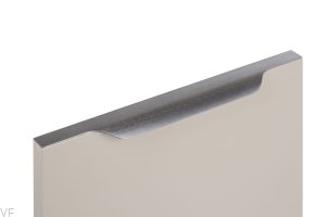 Uchwyt meblowy krawędziowy Vector 0434 347 Aluminiowy Szary Szczotkowany