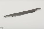 Uchwyt meblowy krawędziowy Vector 0434 897 Aluminiowy Szary Szczotkowany