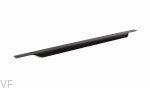 Uchwyt meblowy krawędziowy Vector 0434 997 Aluminiowy Czarny Szczotkowany
